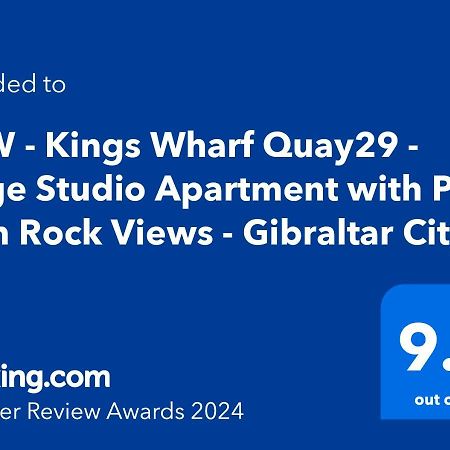 Kings Wharf Quay29 - Large Studio Apartment With 3 Pools - Gym - Rock Views - Holiday And Short Let Apartments In 直布罗陀 外观 照片